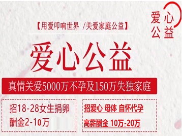 新绛捐卵助孕生子 爱心志愿者招募